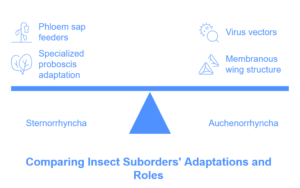Phloem-Feeding Insects and Their Adaptations