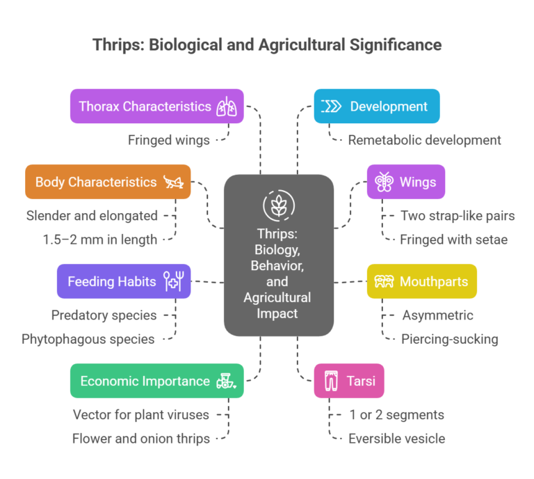 Thrips: Biology, Behavior, and Agricultural Impact