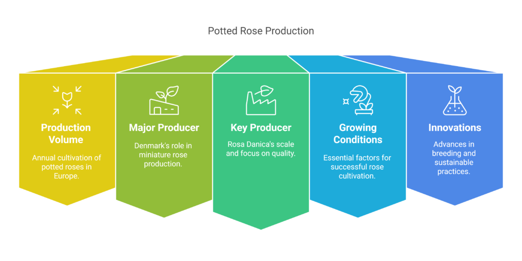 The Complete Guide to Potted Miniature Roses (Rosa hybrida L.)