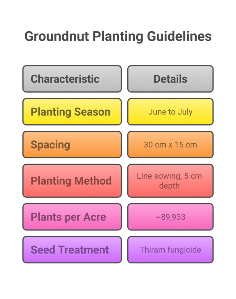 Groundnut farming profit per acre