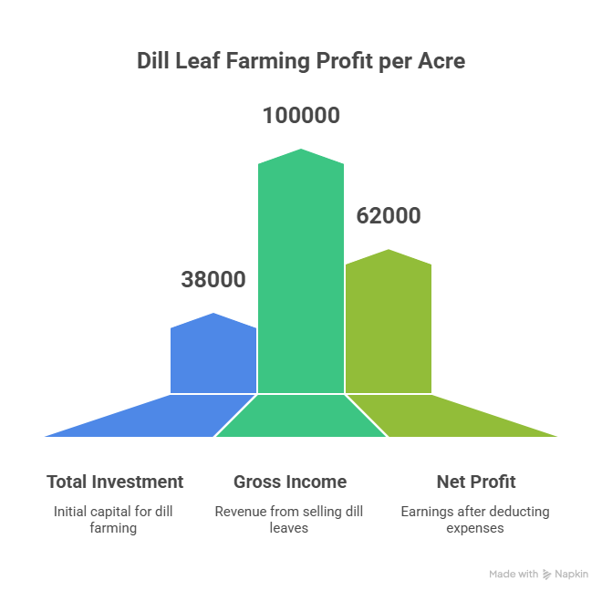 Dill Leaf Farming Profit Per Acre